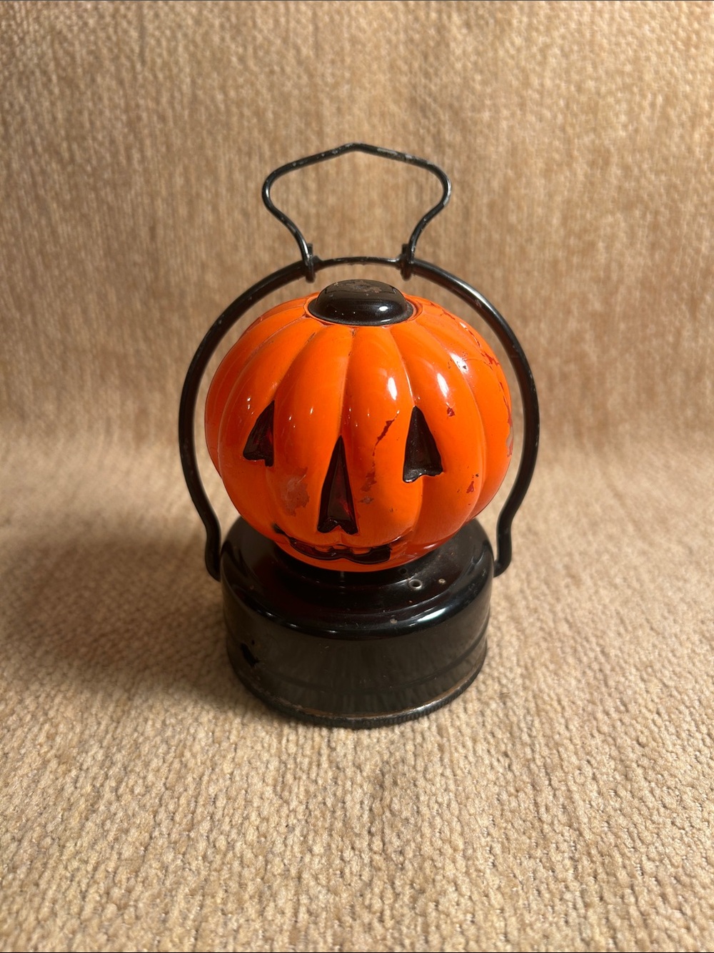 Halloween Pumpkin Lantern Home Accent - Orange by